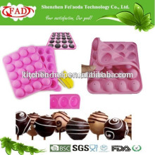 Convenient food grade newly silicone chocolate mold